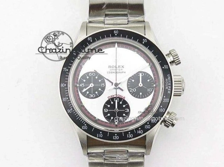 White SONIC Case Black Rainbow Daytona Bezel SA4130 Best and Rainbow Bracelet Dial Edition Ceramic 0113